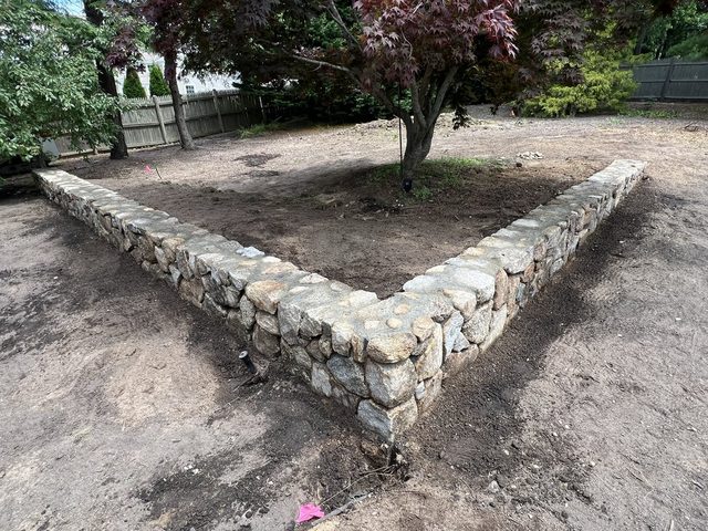 Retaining Walls & Steps by Castle Masonry on Cape Cod
