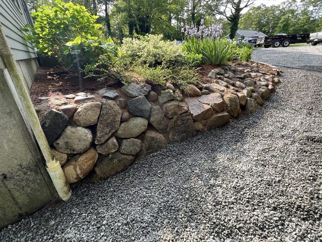 Retaining Walls & Steps by Castle Masonry on Cape Cod