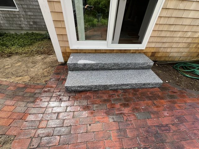 Retaining Walls & Steps by Castle Masonry on Cape Cod