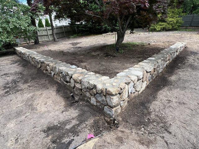 Retaining Walls & Steps by Castle Masonry on Cape Cod
